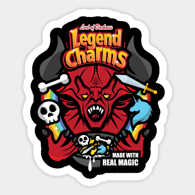 Legend Charms Sticker by jrberger